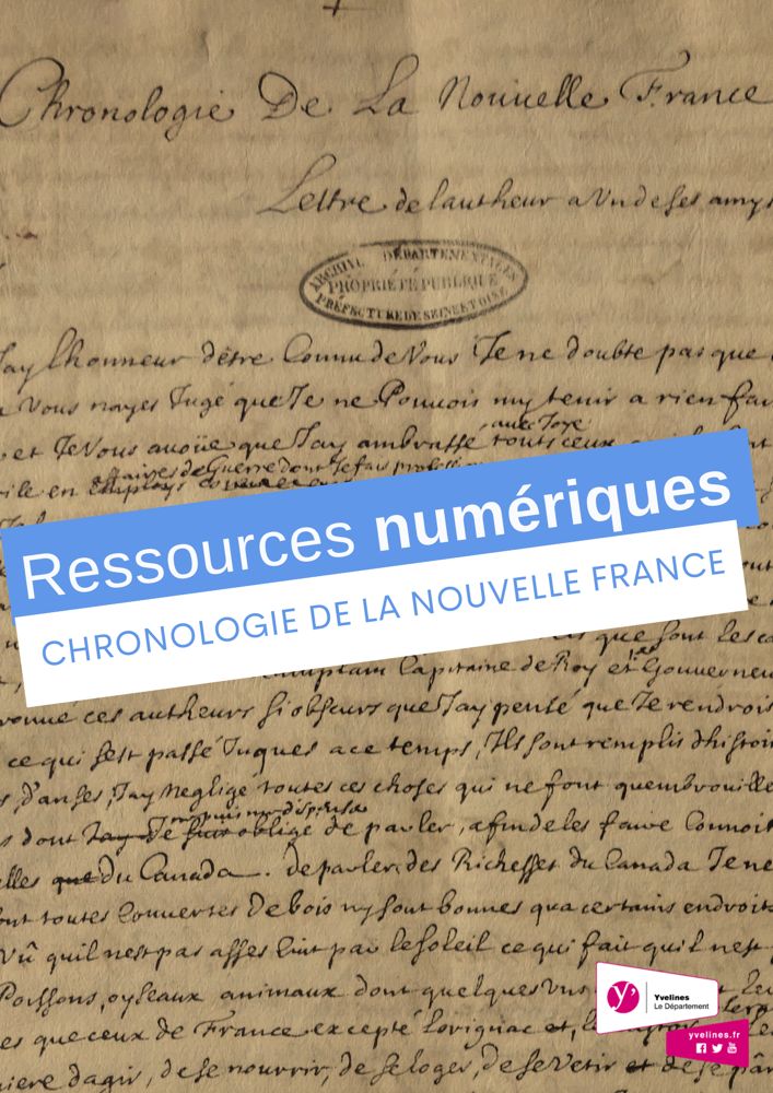 Chronologie de la Nouvelle France 
