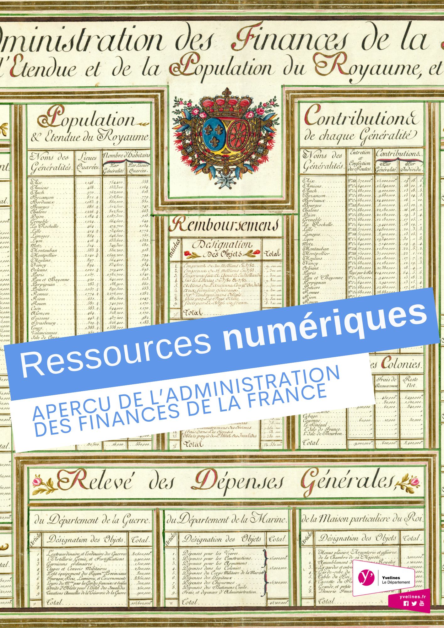 Aperçu de l'administration des finances de la France