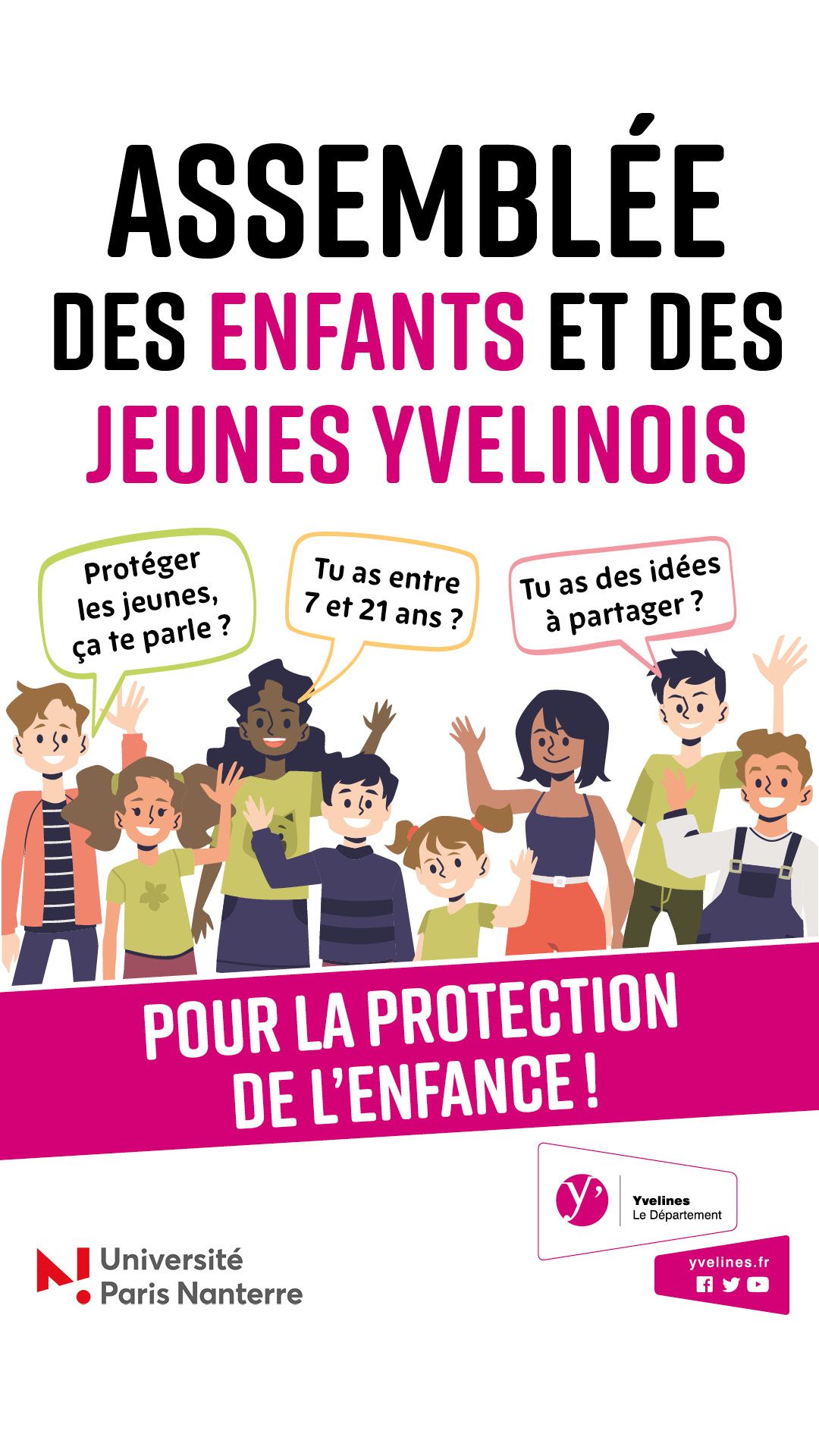 Le jeu de l'évolution de la protection de l'enfance