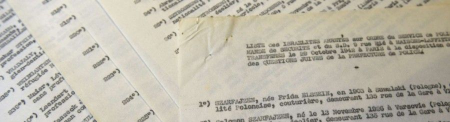 Déportation et politique antisémite sous l'occupation