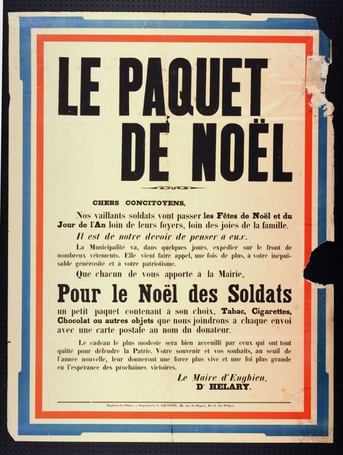 Affiche Le Paquet de Noel